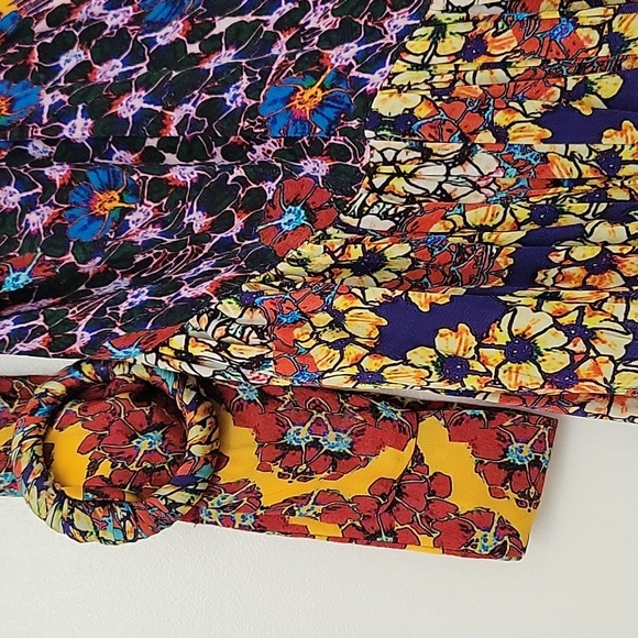 RARE! Bhanuni by Jyoti Anthropologie Marala Multicolor Tier Maxi Dress - Picture 8 of 12